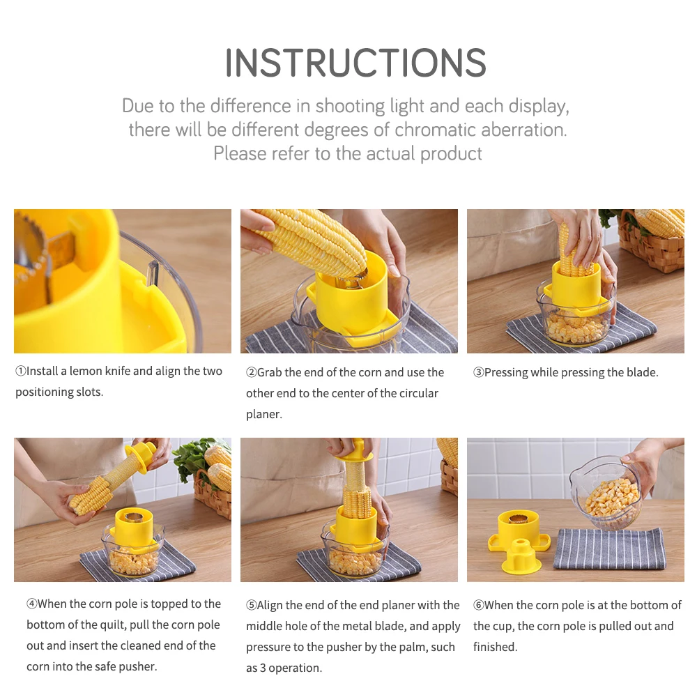 XYj полезный резак для зачистки кукурузы чистилка инструменты приготовления