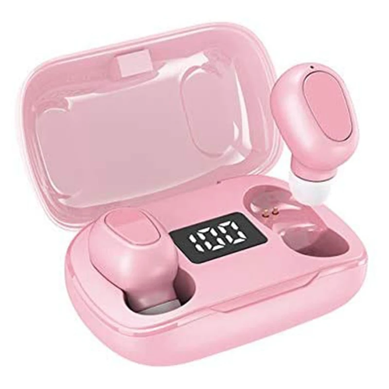 Bluetooth 5 0 наушники беспроводной светодиодный дисплей TWS стерео Спорт