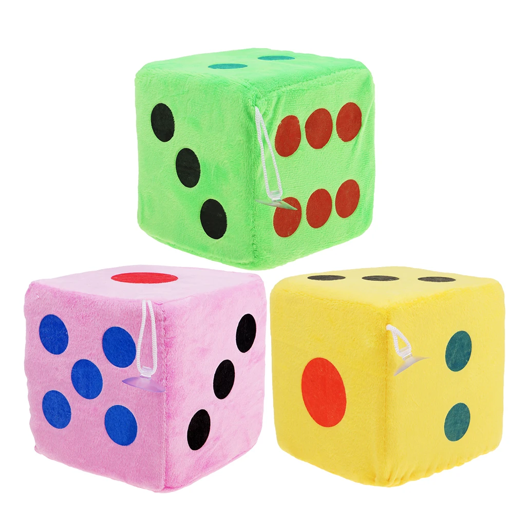 1Pc Large Sponge Dice Small Soft toys Kids Safety Green Yellow Pink for Vent Toy Gifts | Спорт и развлечения