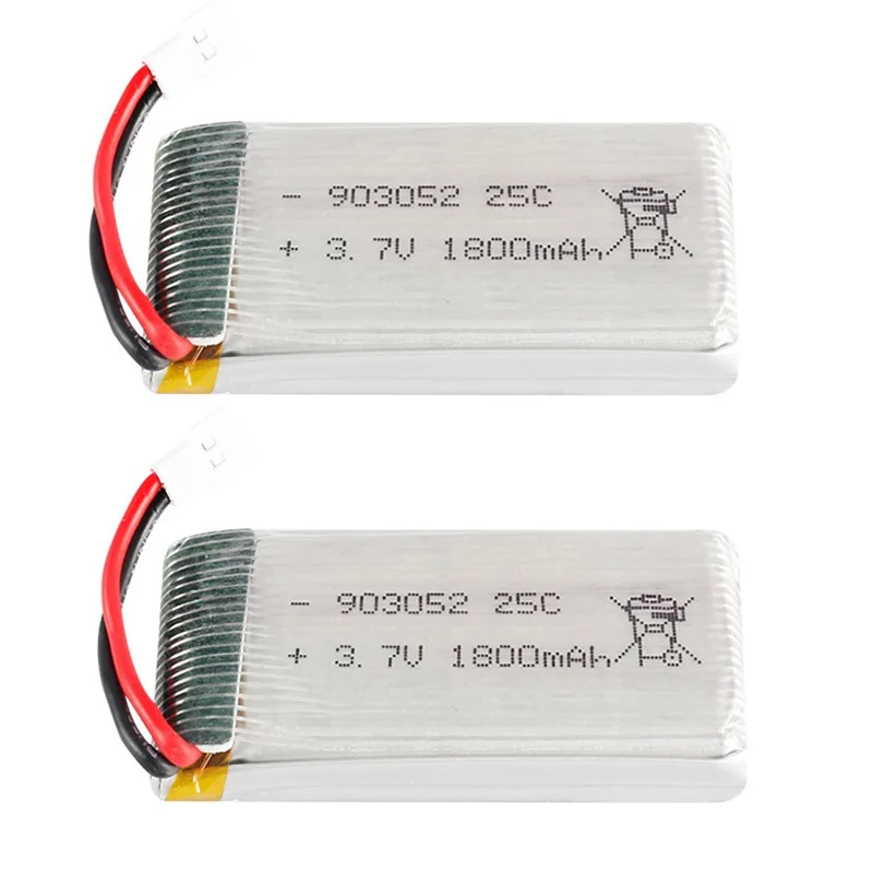 2 шт. 1800 мАч 3 7 в Lipo Батарея для KY601S M18 H5P HQ898 H11D H11C T64 T04 T05 F28 F29 T56 T57|Аккумуляторы