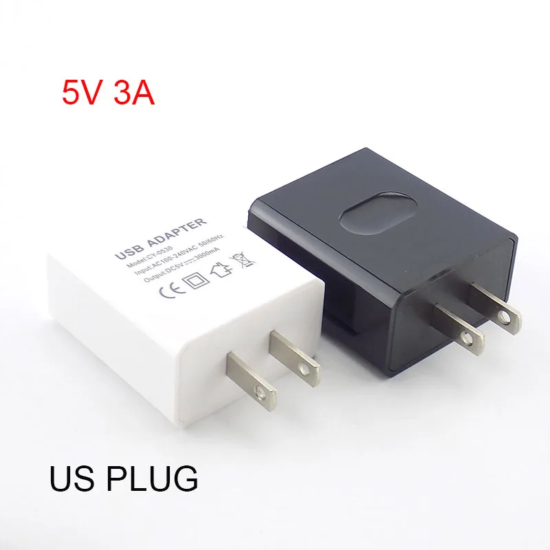 Дорожный USB адаптер 5 В 1 А 2 3 зарядное устройство для телефона питания настенное