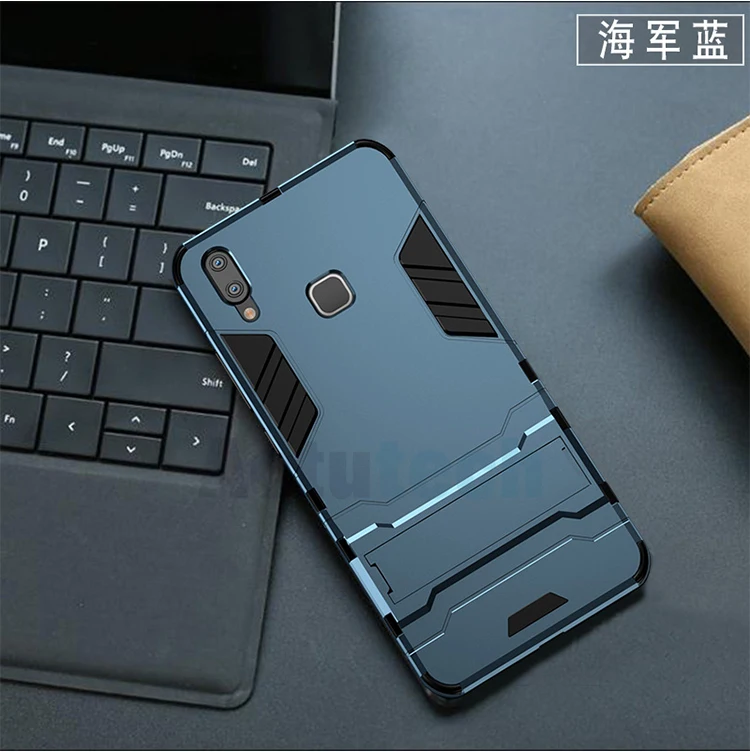 

For Vivo V11 Pro Case Z5X V11 V7 Plus Hard Pc Soft Silicon Armor Case For Vivo NeX A Y83 Pro Y71 V9 Y85 Y75 Y78 Y79 Back Case