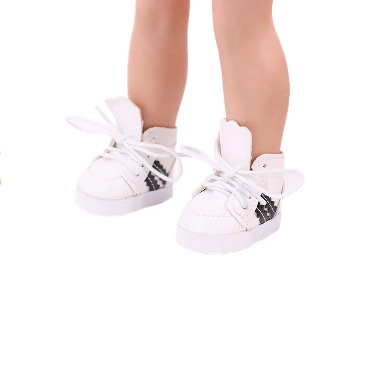 Кукольная обувь в полоску спортивная для американской куклы 14 5 дюйма и Paola Reina Doll