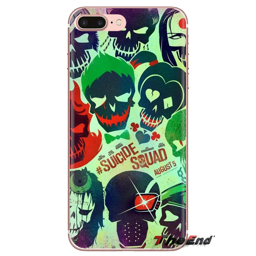 TPU Transparent Cover Bag Harley Quinn DC Comics For Huawei G7 G8 P7 P8 P9 P10 P20 P30 Lite Mini Pro P Smart Plus 2017 2018 2019 |