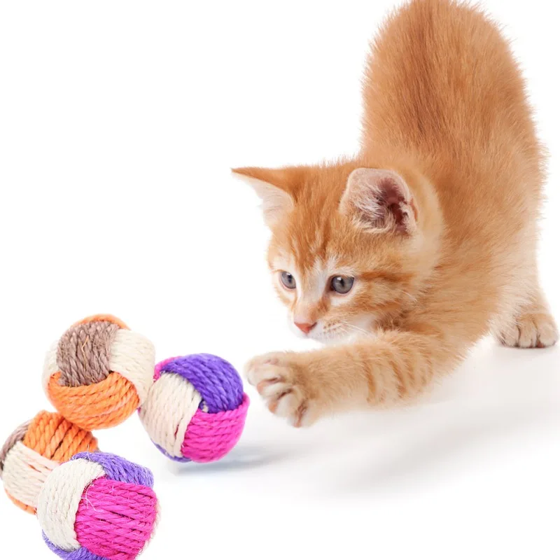 Интерактивный мяч для кошек, тренировочная игрушка для кошек, игрушка для домашних животных, игровой мяч для котят
