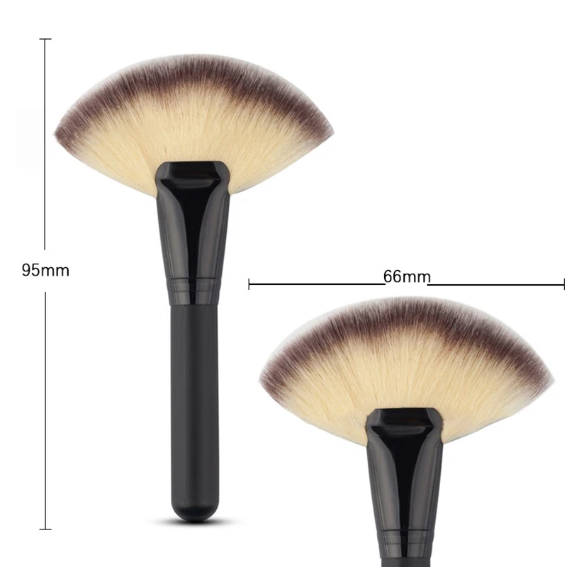 

Large Fan Brush Foundation Blush Powder Highlighter Brush Powder Brushes Makeup Brushes Makeup Brush Set New