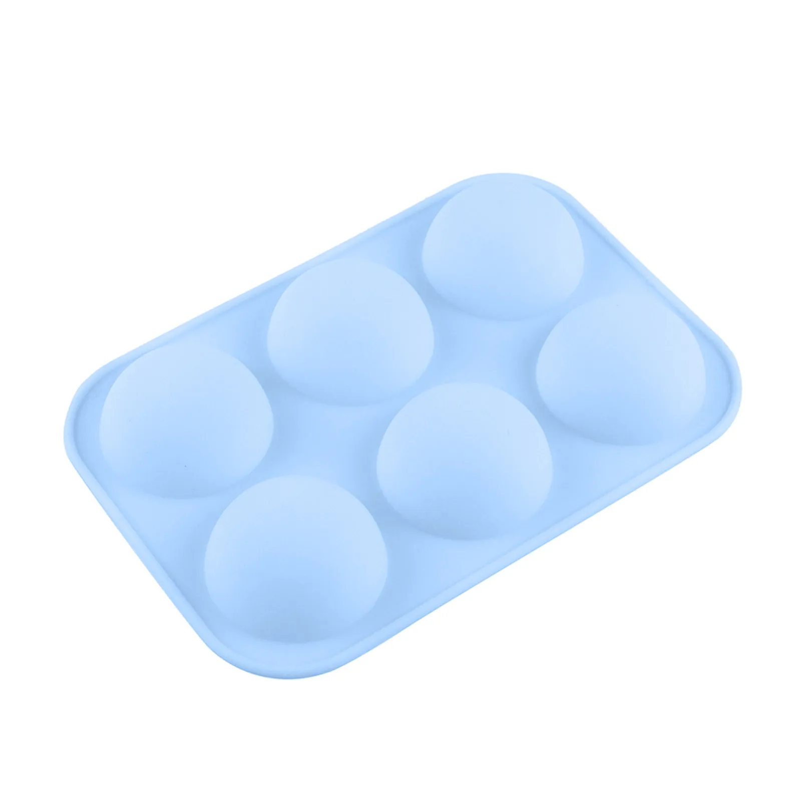 2PCs DIY moldes de silicona Cake Model Chocolate Fudge Mold Pearl Ball Shape Baking Kitchen Tool Decoration |