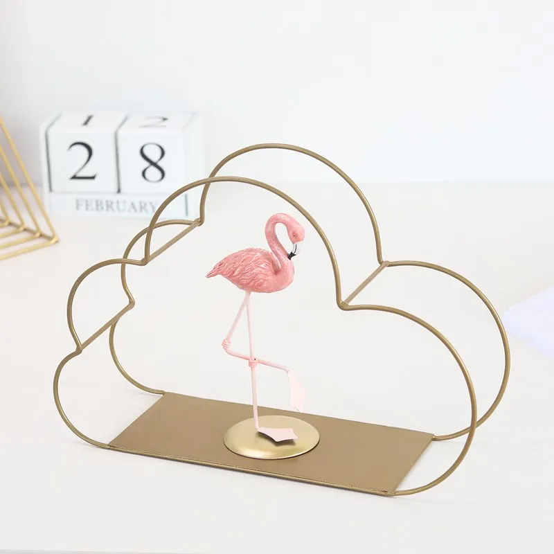 Скандинавские металлические рамки в форме облака полки настенные держатели для