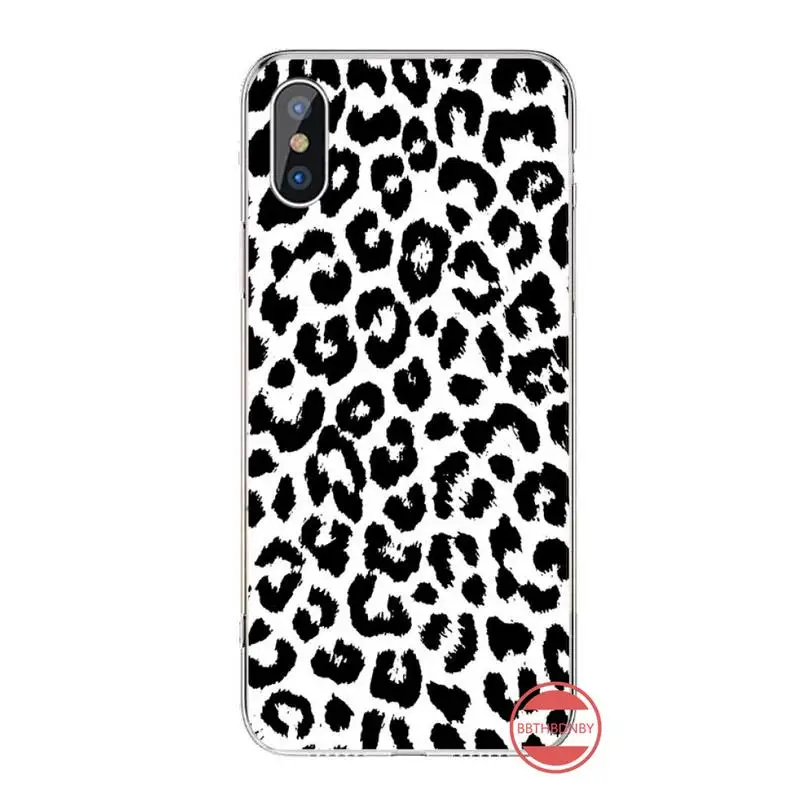 

White Black Cow Symbol Phone Case For iphone 12 5 5s 5c se 6 6s 7 8 plus x xs xr 11 pro max