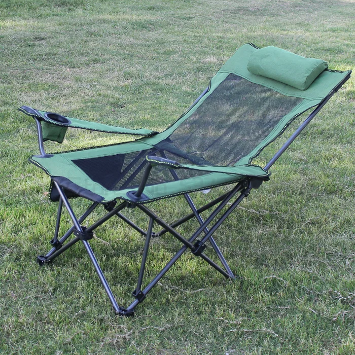 저렴한 야외 접이식 의자 안락 의자 휴대용 백 레저 의자 비치 의자 낚시 의자 침대 의자