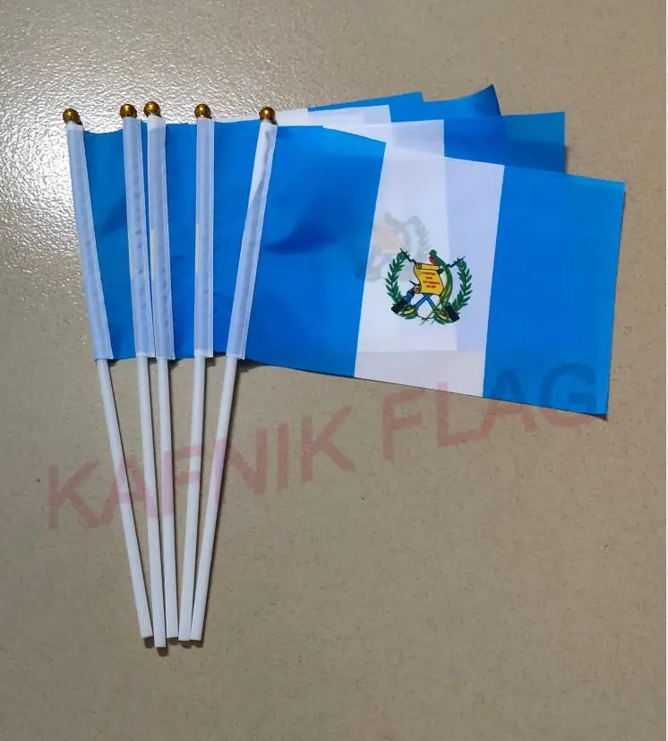 Кафник, 5 шт. Montenegro/Lebanon/somalia/Nepal/Bangladesh Оставьте сообщение любой страны Национальный флаг 14*21 см ручной флаг с полюсом - Цвет: marla