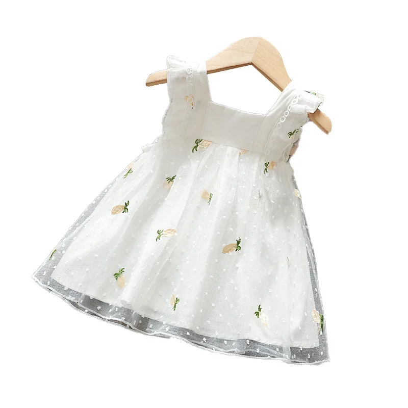

Princess Baby Dress for Girls Party Wedding Lace Tulle Dresses Baptism Christening Birthday Party tutu Dress Infant Clothing