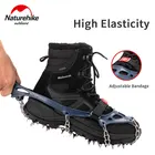 Naturehike зимние лазание Ледяной Коготь 1 пара 1025 зубы из нержавеющей стали ногтей зубы Сверхлегкий Открытый Снег ходьбы Шипованная обувь