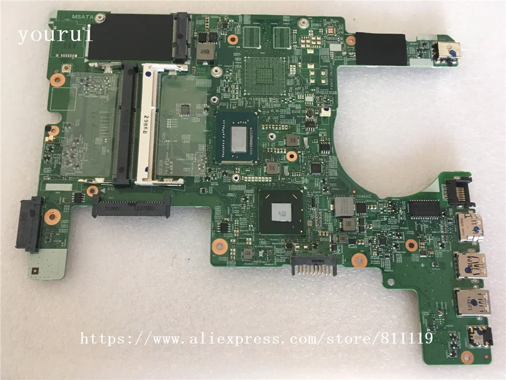 

Yourui CN-0P7HF7 0P7HG P7HC7G для Dell inspironv15 5523 материнская плата DDR3 для полного тестирования