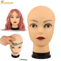 simnient blad mannequin head training head for wig making hat display cosmetology manikin head for makeup practice with tripod