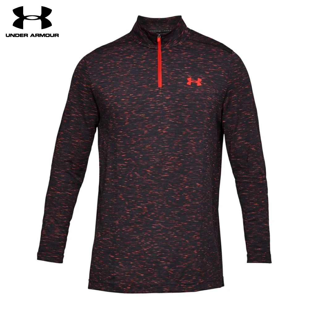 Лонгслив Under Armour Threadborne Seamless Half Zip LS 1298911 016|Беговые куртки| |