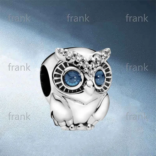 

798397NBCB Sparkling Owl Charm