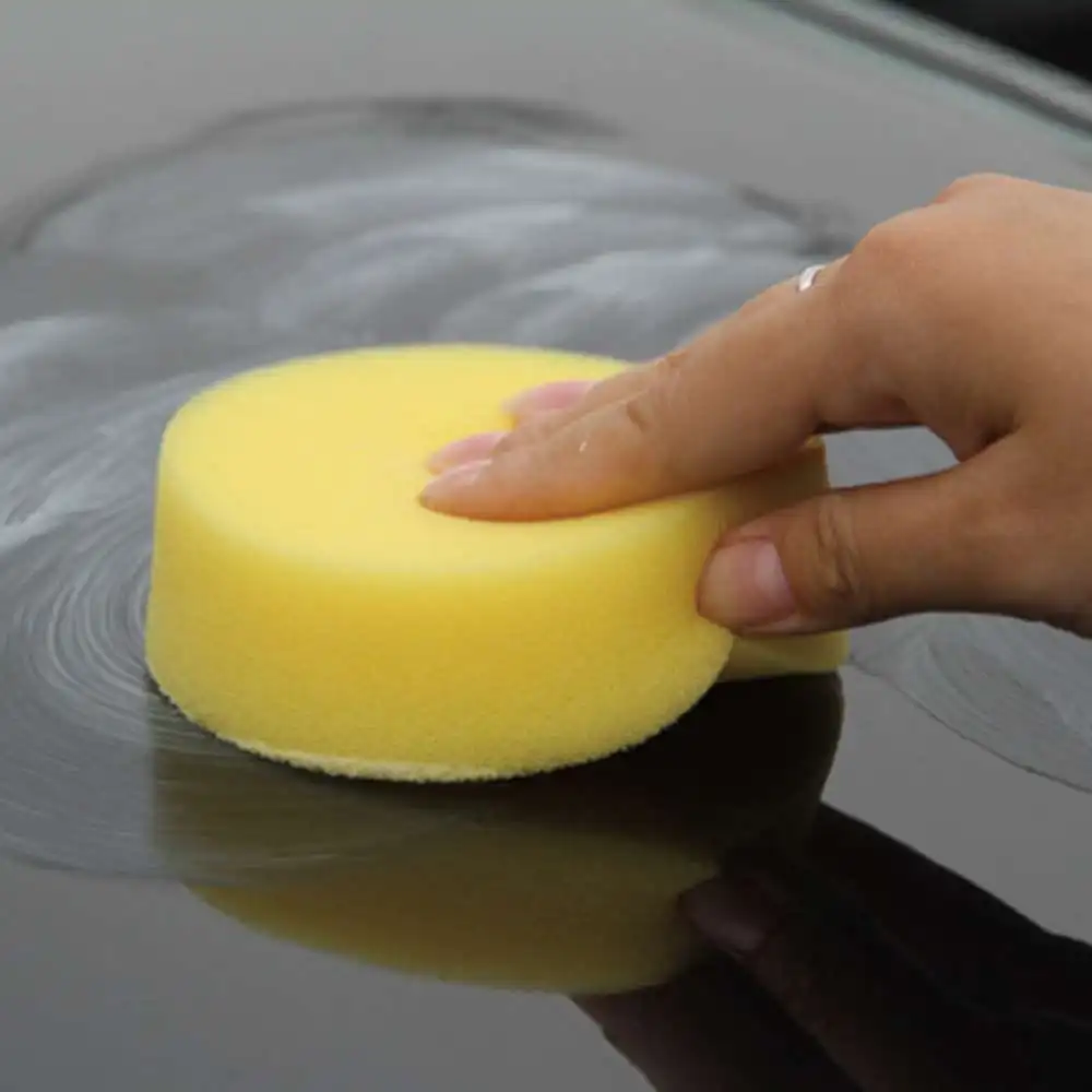 

30pcs Clean Buffer Car Cleaning Soft Vehicle Accessories Car Wax Sponge Dust Remove Auto Care Polishing Pad