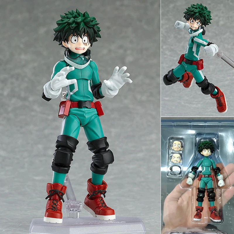 Figma 323 My Hero Academy Character Midoriya Izuku фигурка модель игрушка кукла подарок | Игрушки и