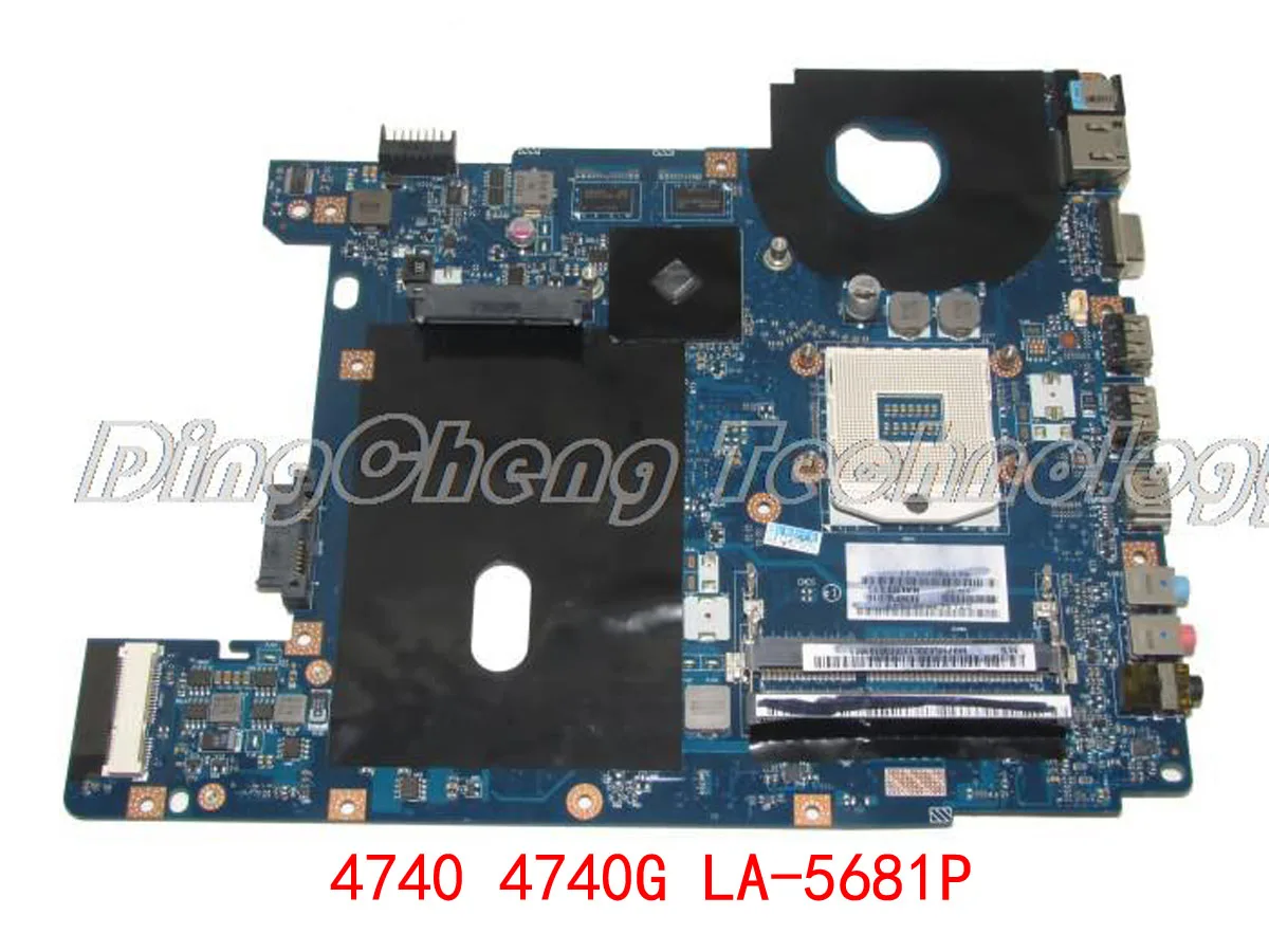 

Материнская плата для ноутбука ACER 4740 4740G MBPML02001 NALG0 LA-5681P HM55 DDR3 Материнская плата