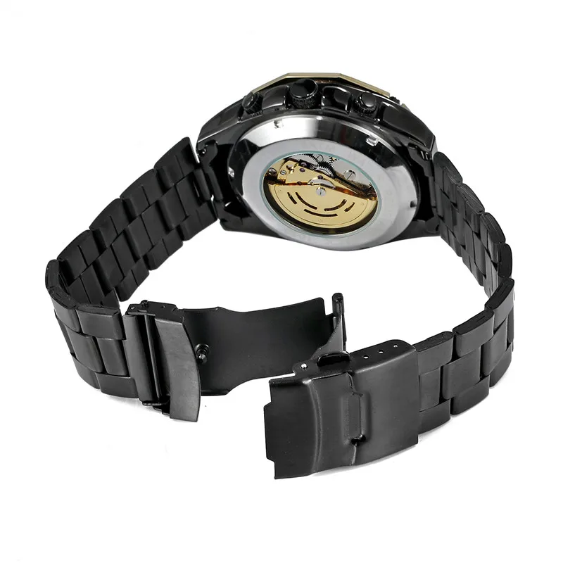 FORSINING автоматические механические мужские наручные часы военные спортивные