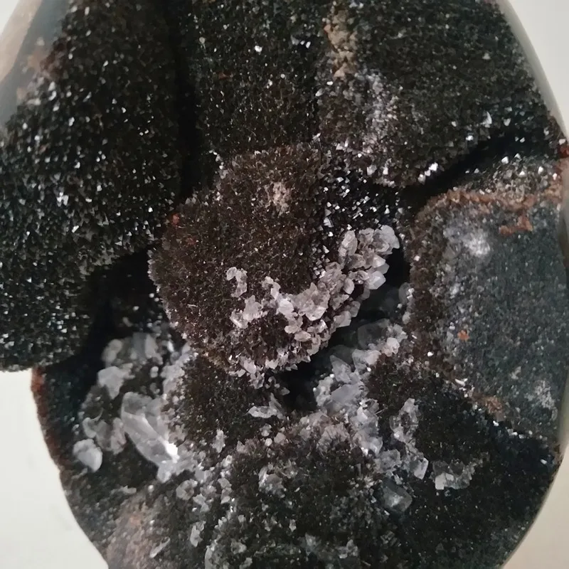 Природный септарский камень яйцо дракона Идеальный Кристалл геодный Кластерные