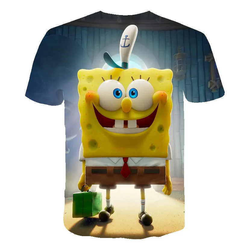 

2021 Cartoon Anime Pattern Boys T Shirt Kids Animal T shirt Cute T-Shirts for girl Child T-Shirt Children Clothing Casual Tops