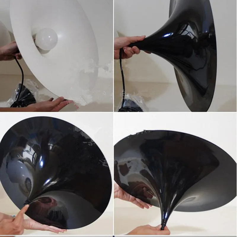 

Vintage Pendant Lamp American Country Semi Pendant Lamp Restaurant Pendant Lighting simple Horn lamp Bar kitchen island lamp