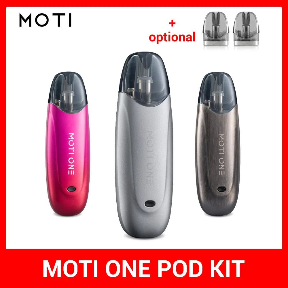 Vape MOTI One Kit Pod портативный 1 85 мл электронная сигарета картридж испаритель коробка