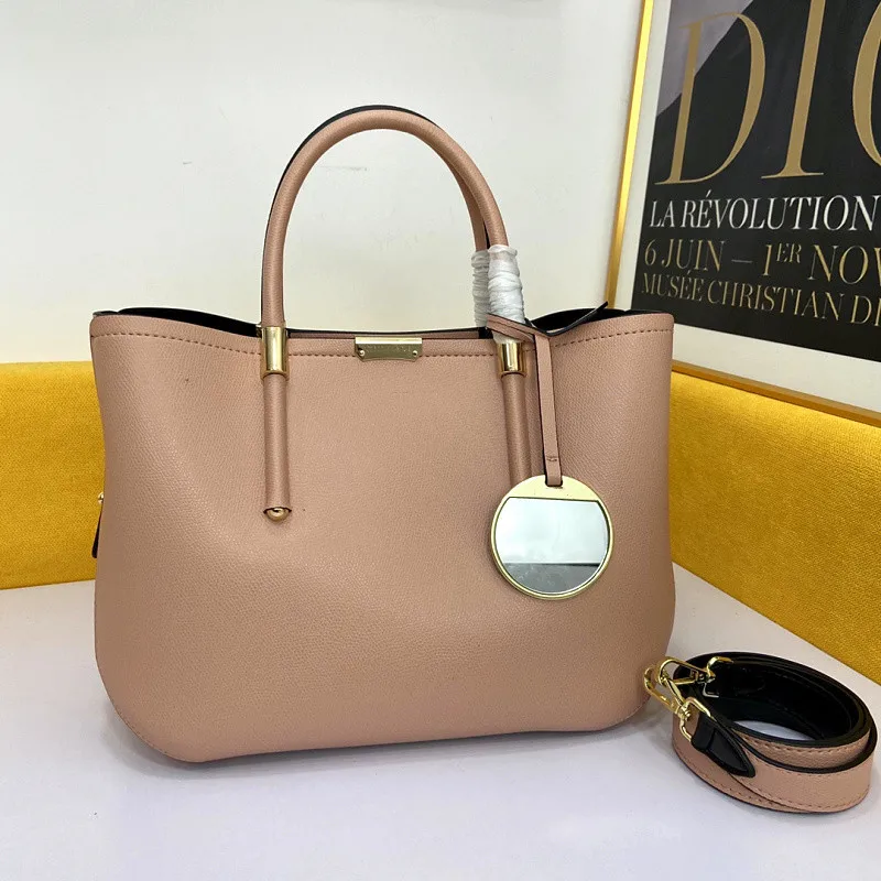 

Classic fashion designer ladies handbag top brand cowhide shoulder bag high quality fashion large capacity shopping bag