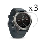 3 шт. для Garmin Fenix 5  6X  X5 закаленное стекло 9H 2.5D Премиум Защитная пленка для экрана FilmGarmin Fenix 5  Fenix 6X Pro