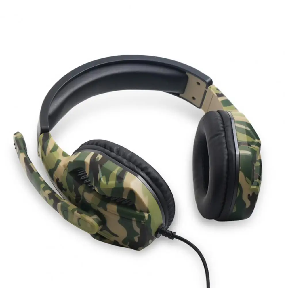 Наушники камуфляжные 3 5 мм проводные стерео игровые наушники для PS4 |