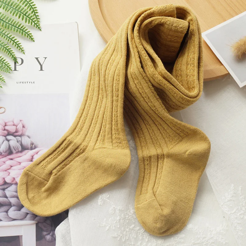 11 Цвета Колготки для девочек Детские хлопковые танцевальные колготки твист