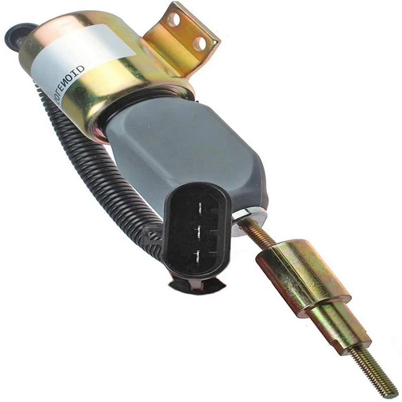 Solenoide de Parada Integrada 24v para Desligamento de Combustível Solenoide Cortado para Cummins vw Ford 7.8l Peças para Mercado Pós-venda Peças e acessórios do gerador