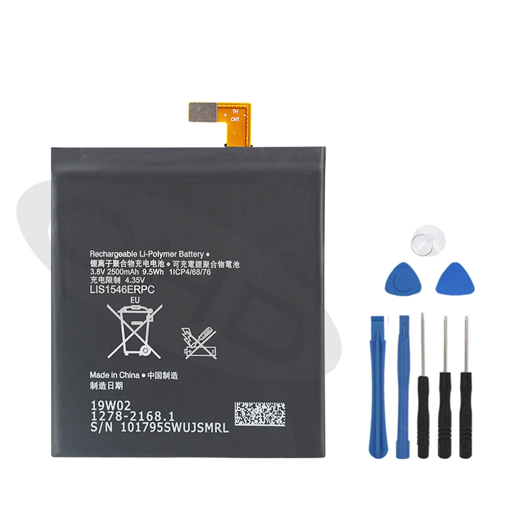 Оригинальный аккумулятор LIS1546ERPC 2 шт./лот для Sony Xperia C3 T3 D2533 M50W D5103 S55T S55U D2502 2500