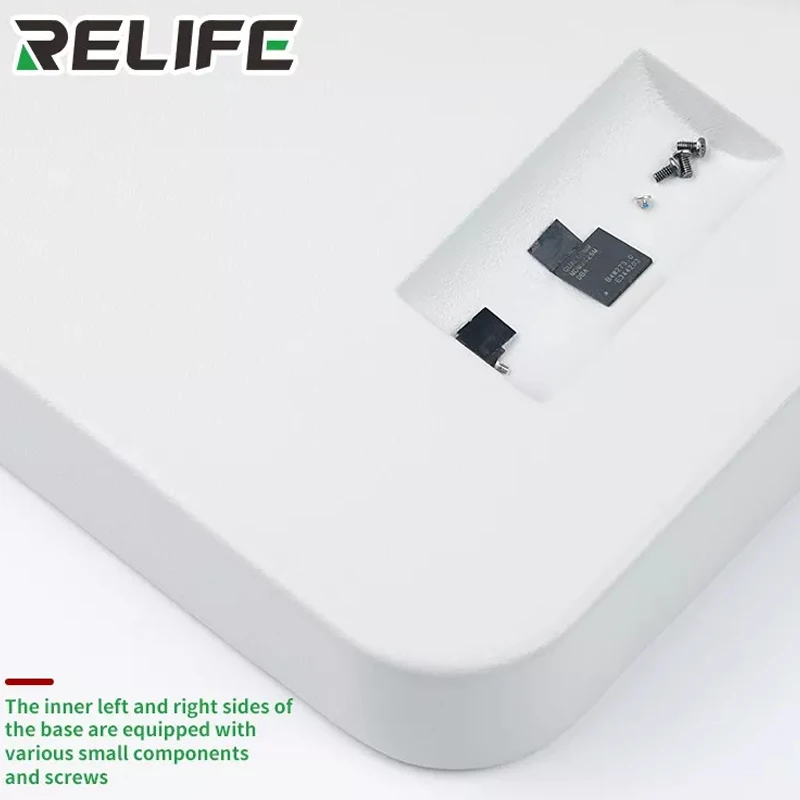 Бинокулярный микроскоп Relife Rl-m2 7-45 раз для ремонта печатных плат 144 светодиодный