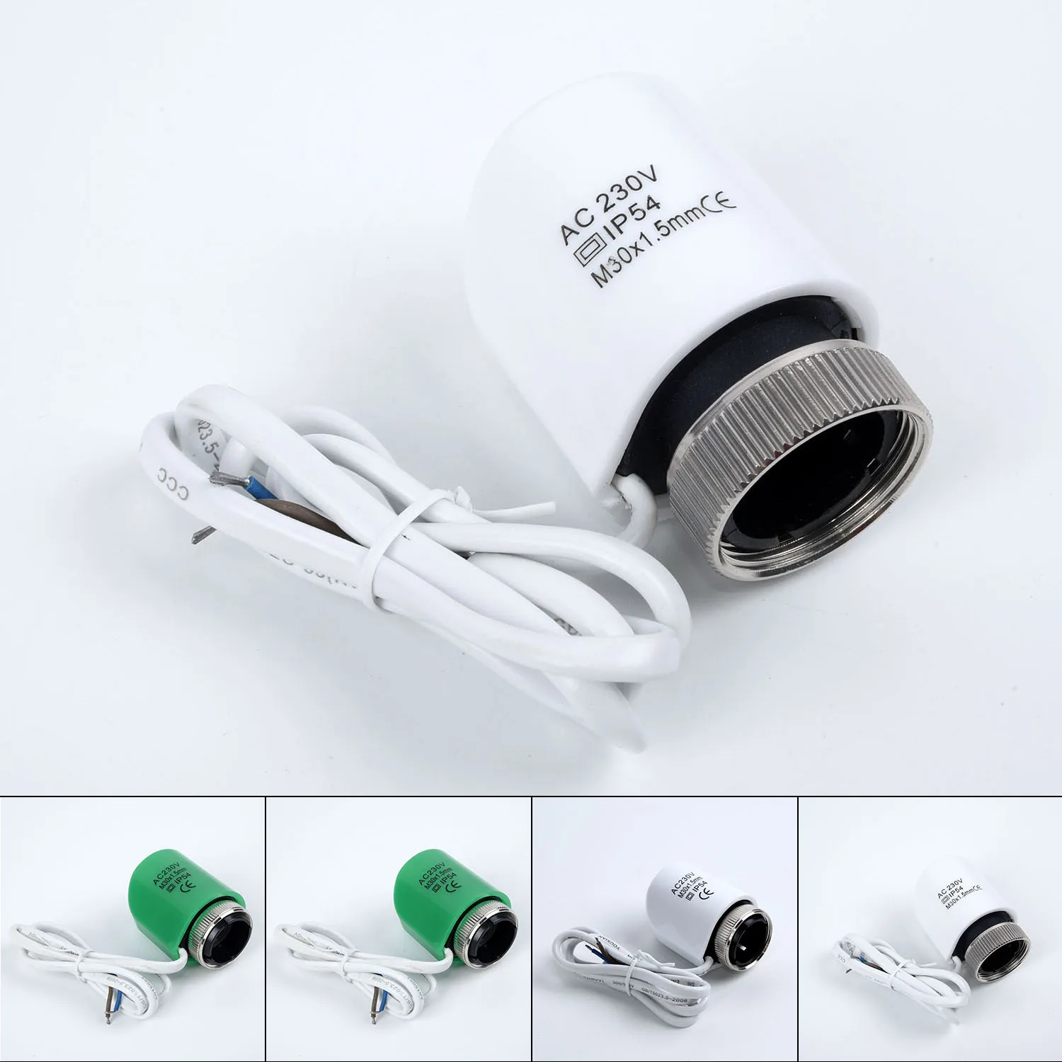 Тепловой привод нагревательный клапан коллектор подпольный излучающий открытый