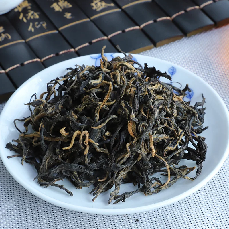 

China Yunnan Dian Hong Premium Head Dialing Ancient Trees DianHong Black Tea Beauty Slimming for Health Lose Weight toy