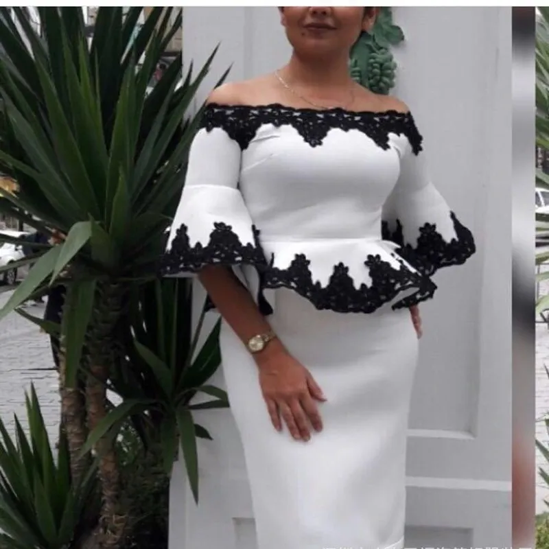 Женский кружевной топ с оборками полуюбка комплект вырезом лодочкой рукав труба