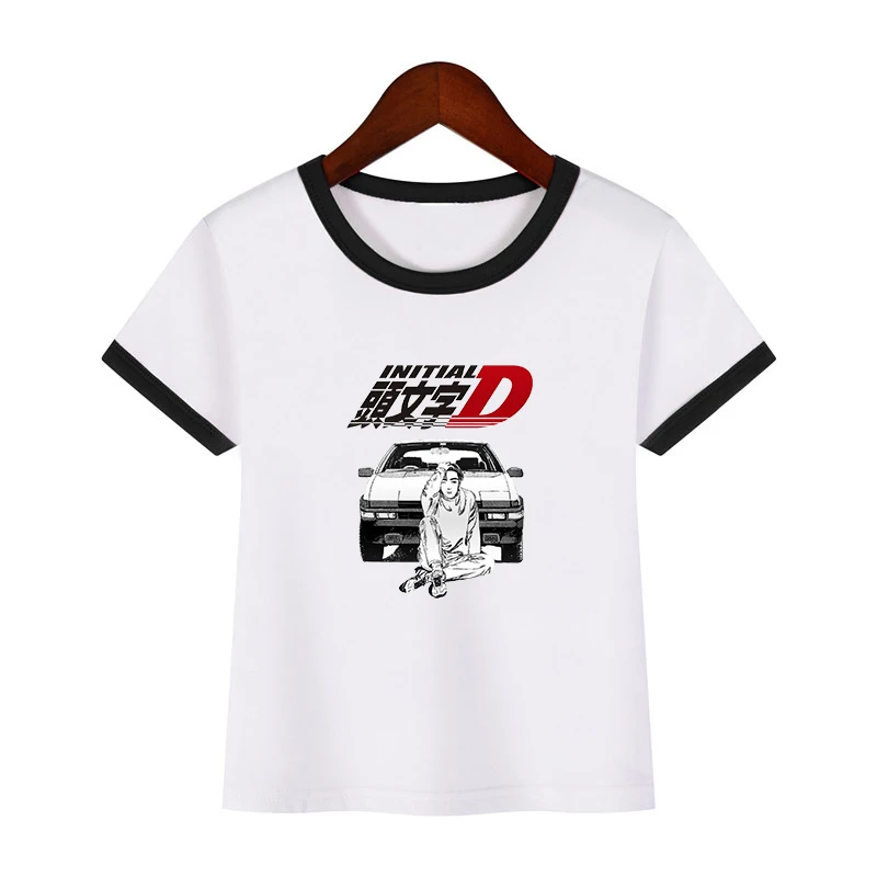 

Футболка с круглым вырезом и коротким рукавом для детей, с принтом