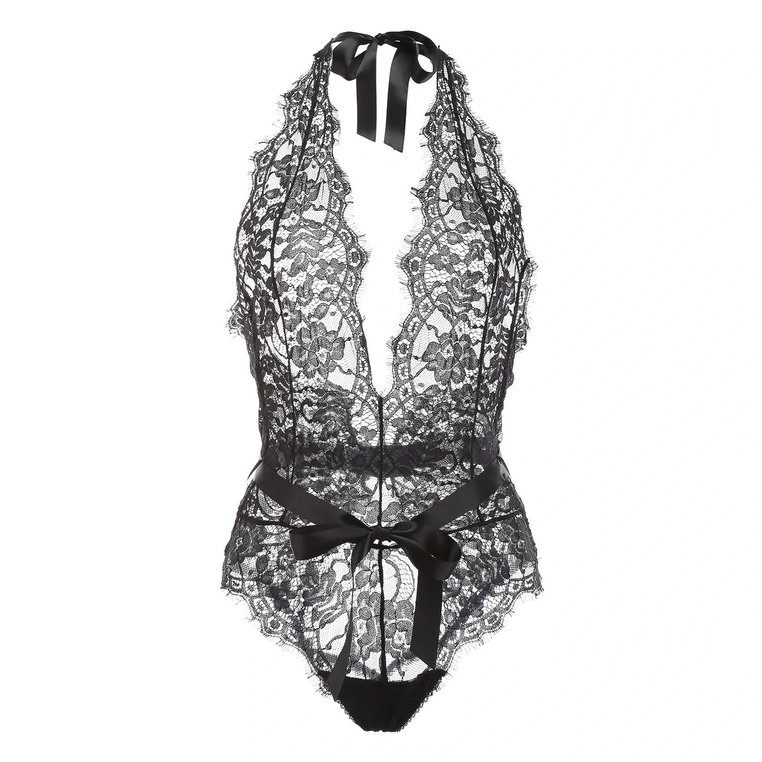 

Sexy lingerie women's underwear free take-off sexy one-piece lace mesh sling leaking hair Sao passion suit extreme temptation