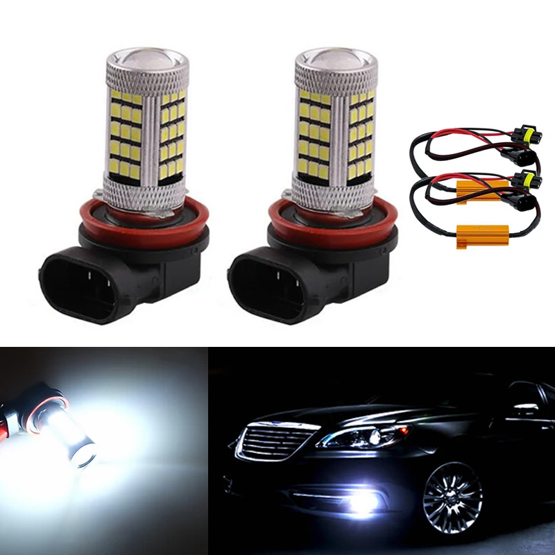 2x Автомобильная противотуманная фара H8 H11 Led HB4 9006 противотуманный светильник s