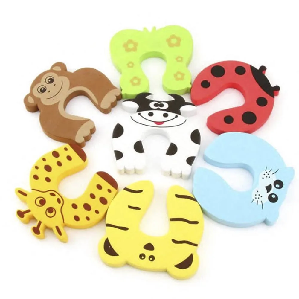 

Child Safety Protection Baby Safety Cute Animal Security Card Door Stopper Baby Newborn Care Child Lock Protection From Children