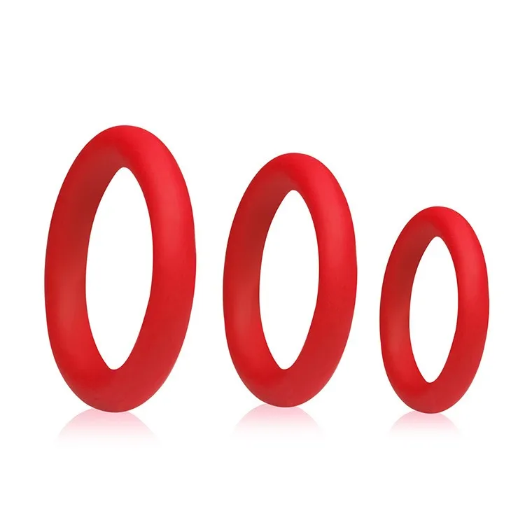 3 шт. набор колец для пениса кристалл задержки эякуляции Cockring силиконовый петух