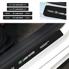4 шт., наклейки на порог автомобильной двери из углеродного волокна для Land Rover Range Rover Sport Evoque Discovery 3 4 Freelander, автомобильные товары