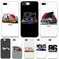 comic sports car phone case for huawei honor 30 30s play4t 20 9x pro 8x 10 lite 9a 8a 8c 8s 9 v20 v30 y5 y6 y7 y9 2019
