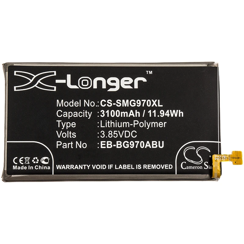 Аккумулятор Cameron Sino для Samsung EB-BG970ABU