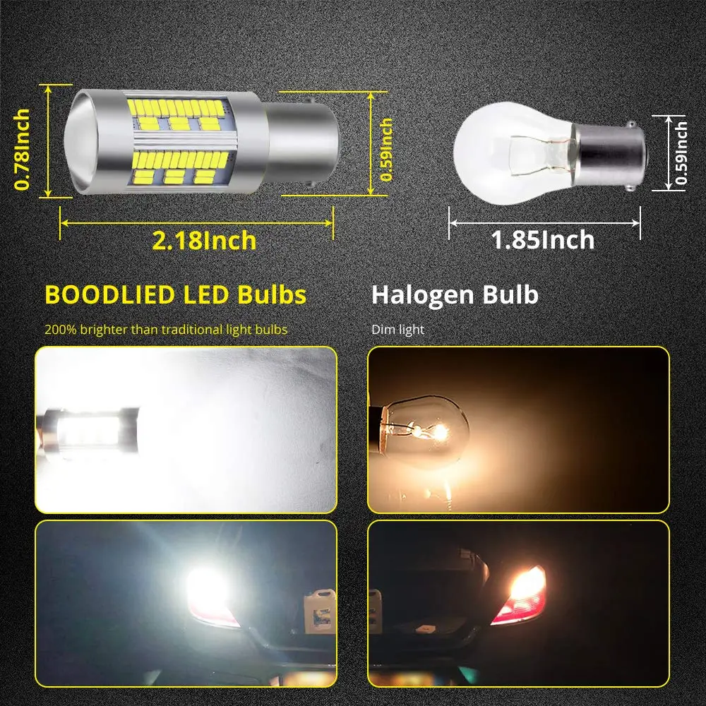 1 шт. 1156 светодиодный P21W BA15S PY21W BAU15S Canbus лампы 4014 105SMD T20 7440 W21W светодиодный ошибок автомобилей светодиодные фонари для Автомобильный поворотный сигнал свет