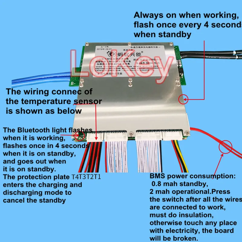 32S BMS 120V 100.8V 96V 84V 72V 60V 150A 200A 300A lithium lifepo4 Lipo LTO battery protection board Bluetooth 30S 28S 27S 24S