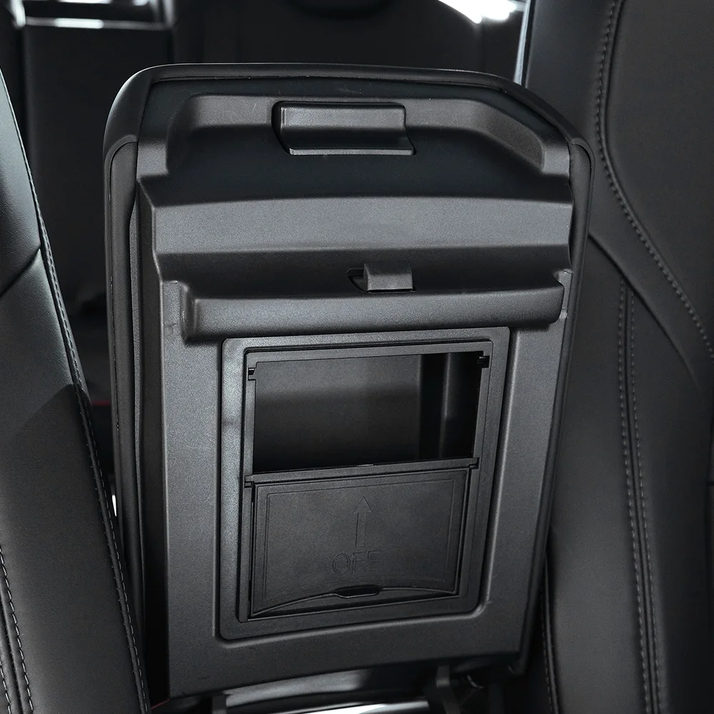

Armrest Tissue Storage Box for Tesla Model 3 2021 Y Car Central Armrest Box Console Sundries Holder Auto Container